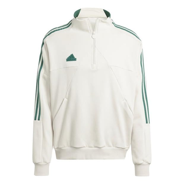 adidas House of Tiro Fleece Half-Zip Track Jacket Mens