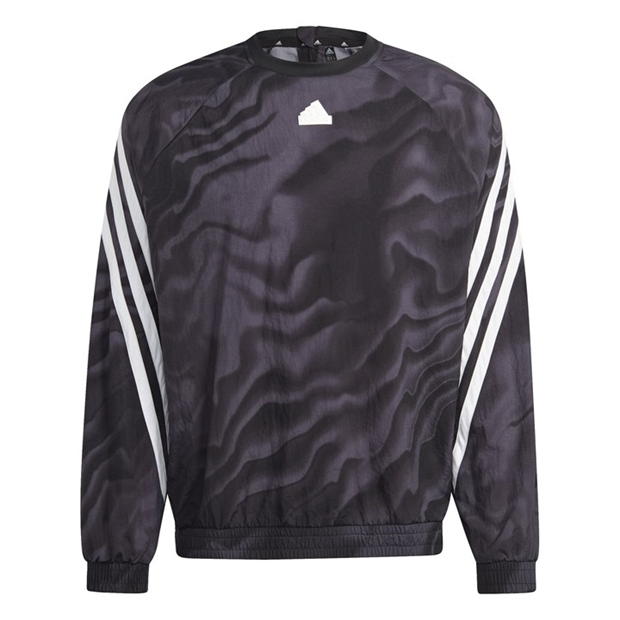 adidas Future Icons Graphic Crew Sweatshirt Mens