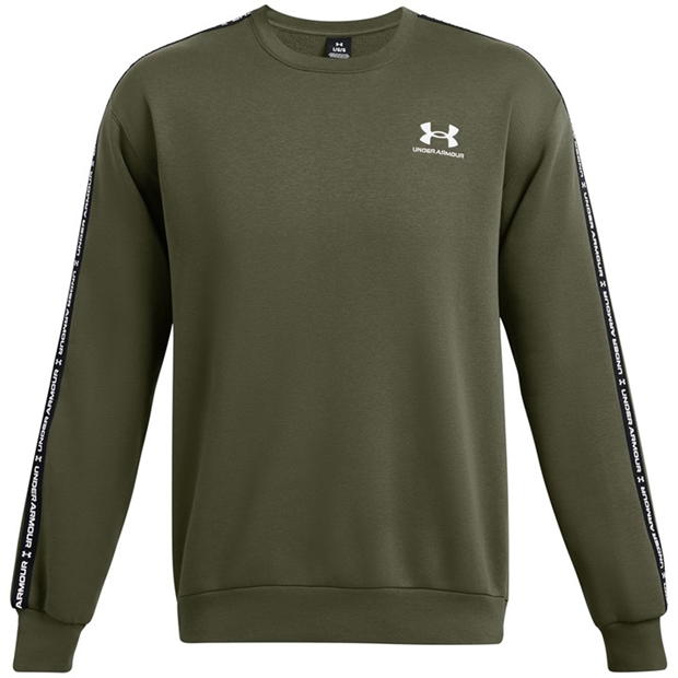 Under Armour Icon Fleece Crew Taping Sweatshirt Mens