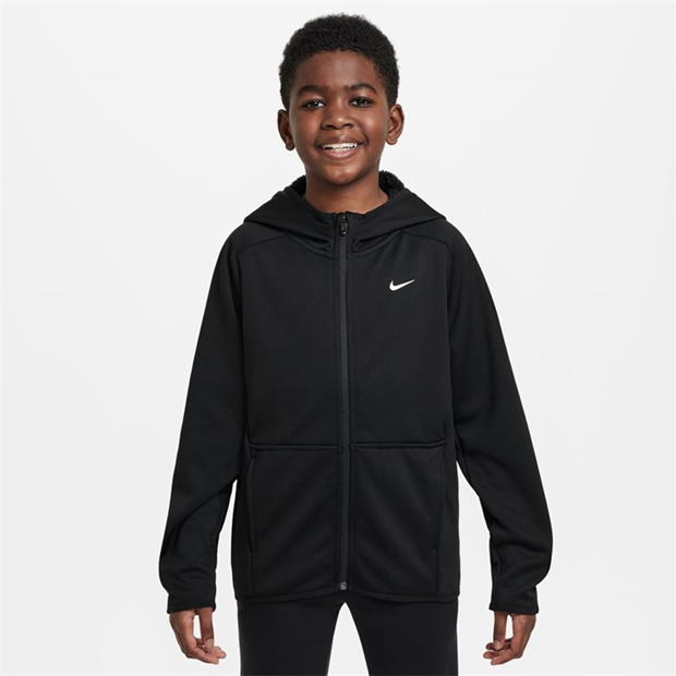 Nike Big Kids' Therma-FIT Fleece Winterized Full-Zip Training Hoodie