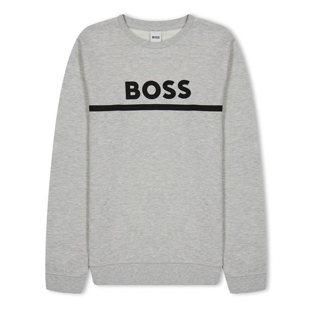 Boss Logo Crew Neck Sweatshirt Junior Boys