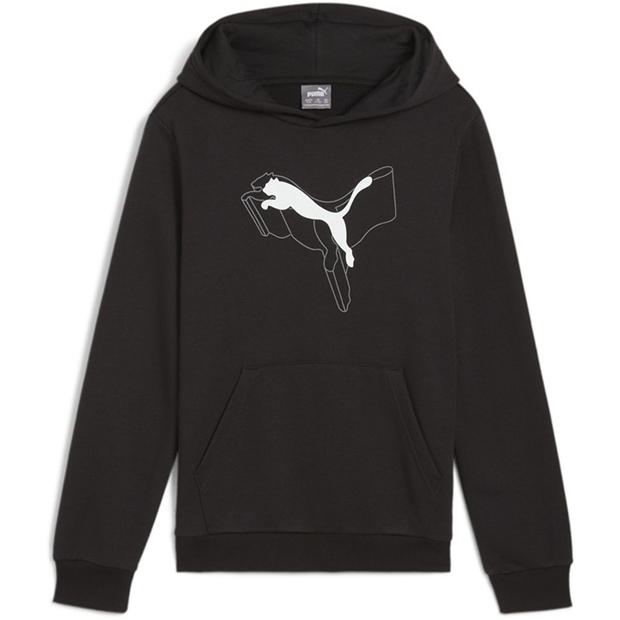 Puma Ess+ Logo Lab Cat Hoodie Tr B Hoody Unisex Kids