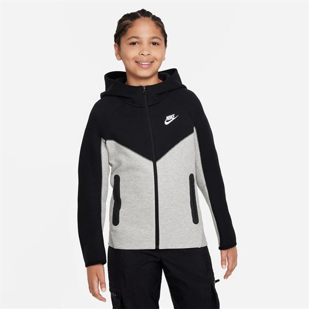 Nike Sportswear Tech Fleece Big Kids' (Boys') Full-Zip Hoodie
