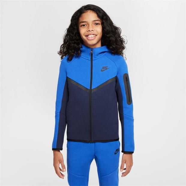 Nike Sportswear Tech Fleece Big Kids'  Full-Zip Hoodie