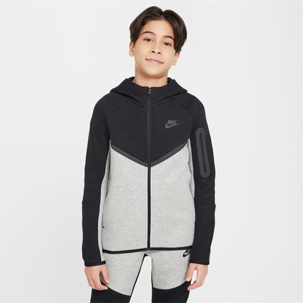 Nike Sportswear Tech Fleece Big Kids'  Full-Zip Hoodie