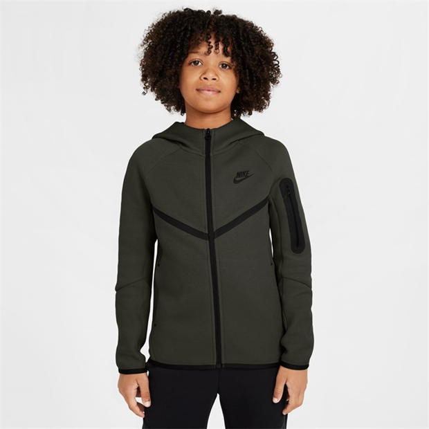 Nike Sportswear Tech Fleece Big Kids'  Full-Zip Hoodie