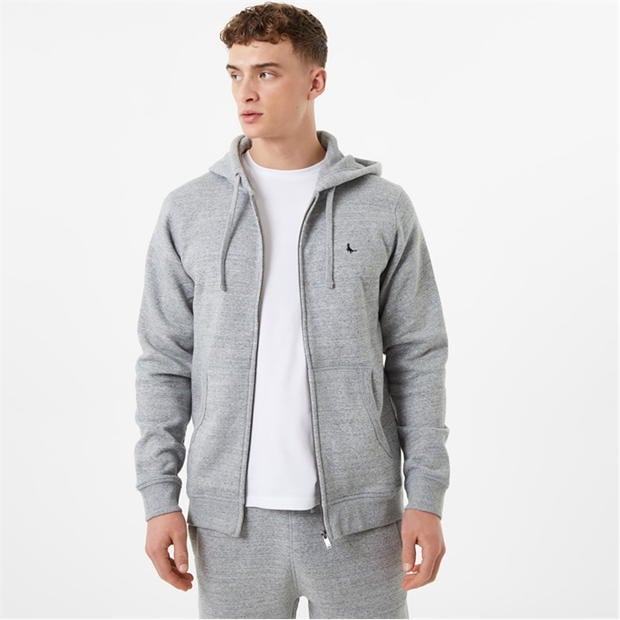 Jack Wills Pheasant Logo Zip Hoodie