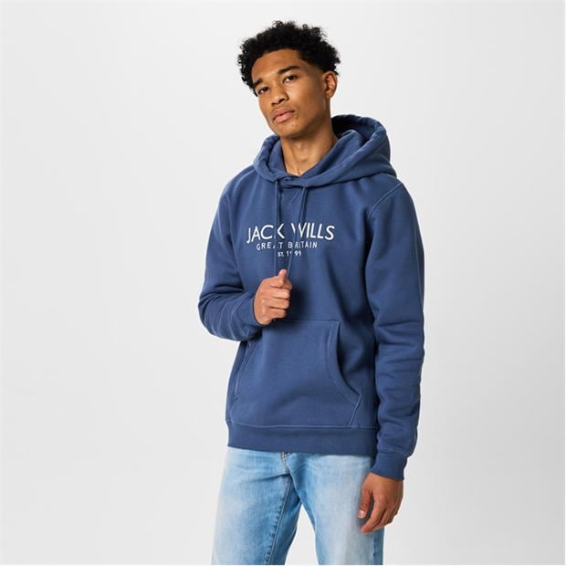 Jack Wills Batsford Logo Hoodie