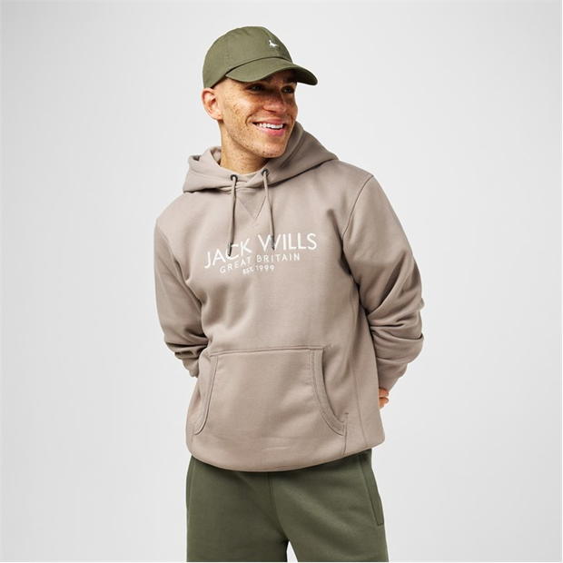 Jack Wills Batsford Logo Hoodie