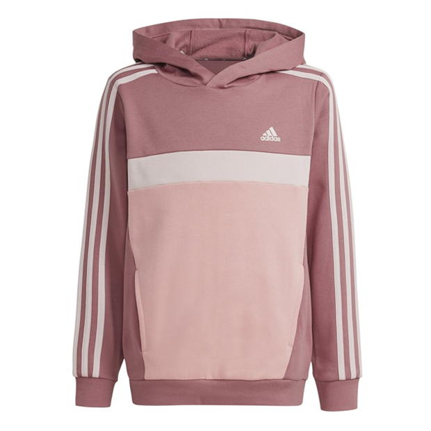 adidas Tiberio 3-Stripes Colourblock Hoodie Juniors