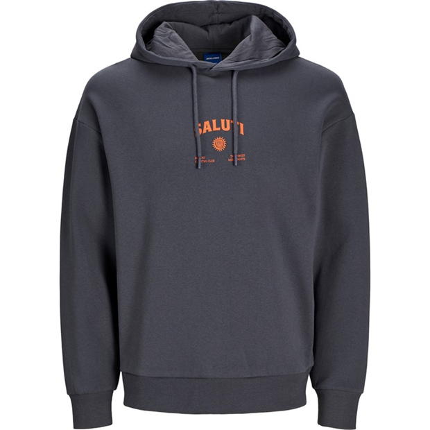 Jack and Jones Cocktail Club Back Print Hoodie Mens