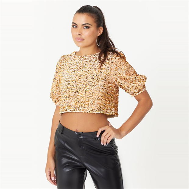 Be You Sequin Crop Top