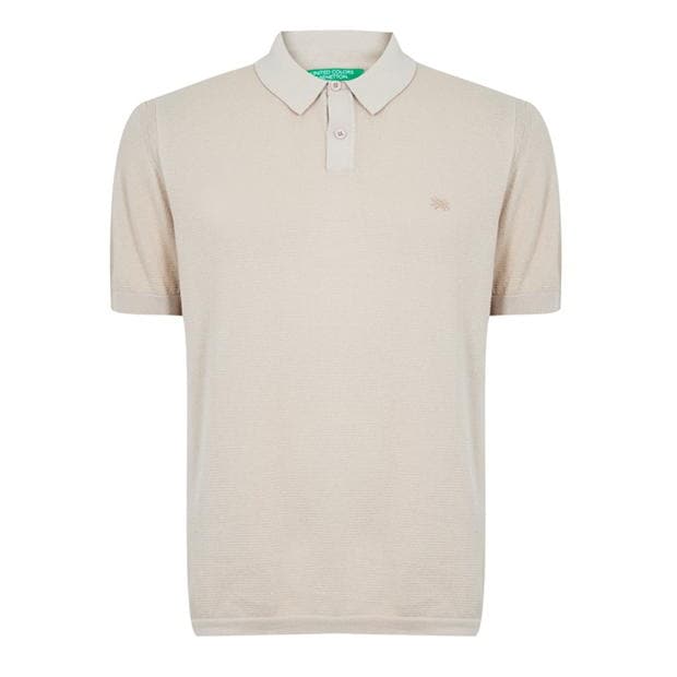 United Colors of Benetton Knitted Short Sleeve Polo