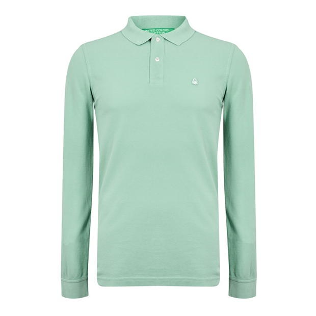 United Colors of Benetton Long Sleeve Polo