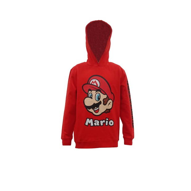 Character mario Hoodie Jn44