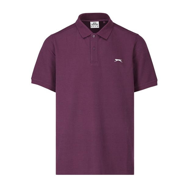 Slazenger Plain Polo Shirt Mens