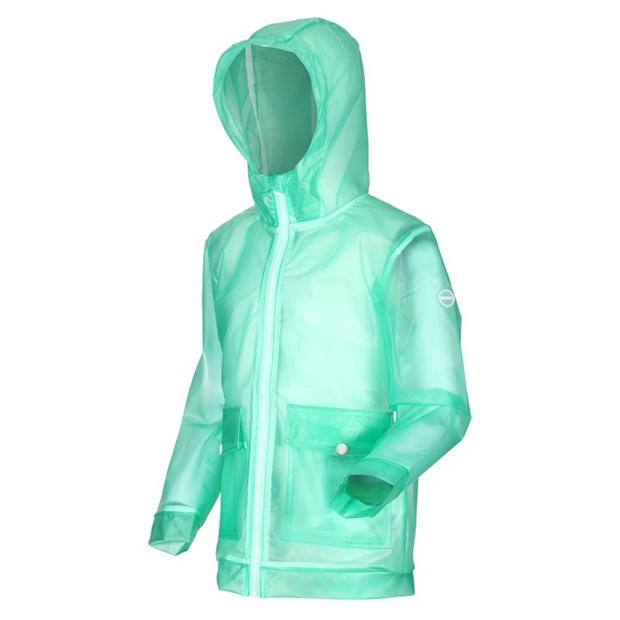 Regatta Hallow Transparent Waterproof Jacket Juniors