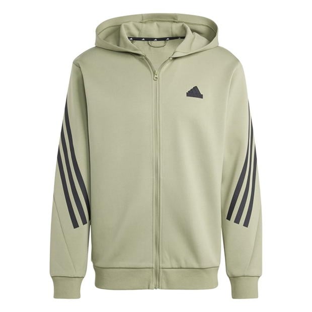 adidas Future Icons 3-Stripes Full Zip Hoodie Mens