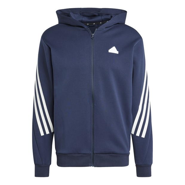 adidas Future Icons 3-Stripes Full Zip Hoodie Mens