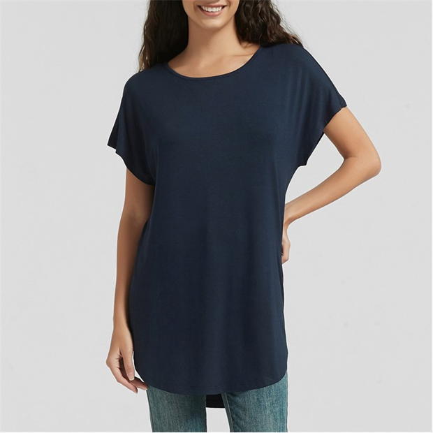 Be You You Longline Viscose Tee