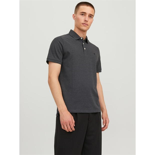 Jack and Jones Paulos Tipped Pique Short Sleeve Polo Shirt