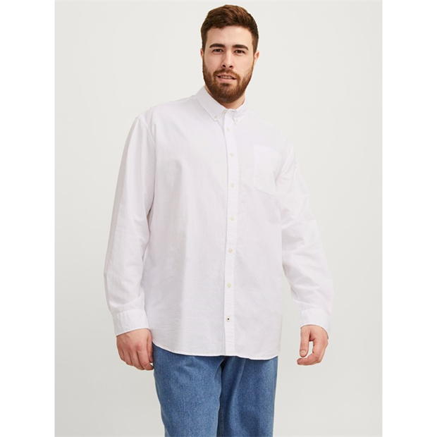 Jack and Jones Oxford Shirt Mens Plus Size