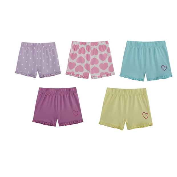 Hello World Baby Girl Essential Pack Of 5 Shorts