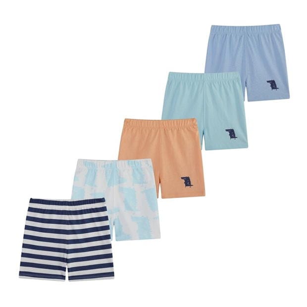 Hello World Baby Boy Pack Of 5 Shorts