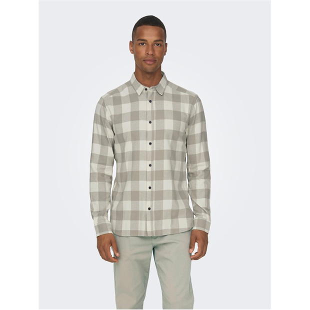 Only and Sons LS Check Shirt Sn00