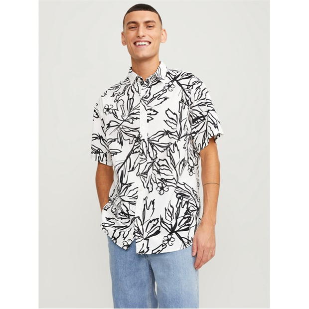 Jack and Jones SS AOP Shirt Sn99