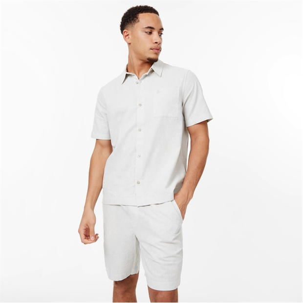 Jack Wills Short Sleeve Linen Shirt