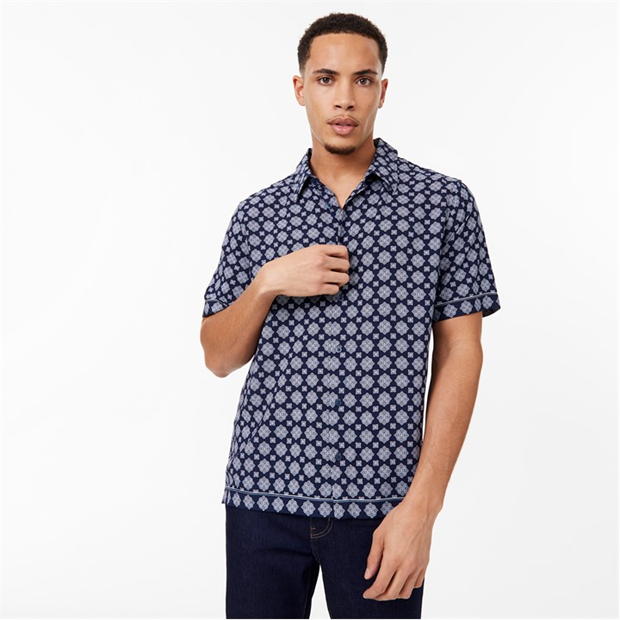 Jack Wills Short Sleeve Printed Shirt