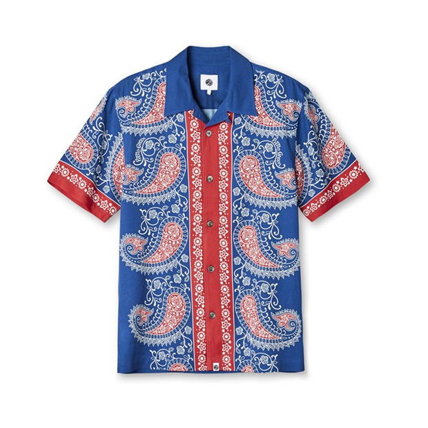 Pretty Green Laguna Paisley Short Sleeve Shirt