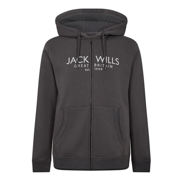 Jack Wills Graphic Zip Hoodie