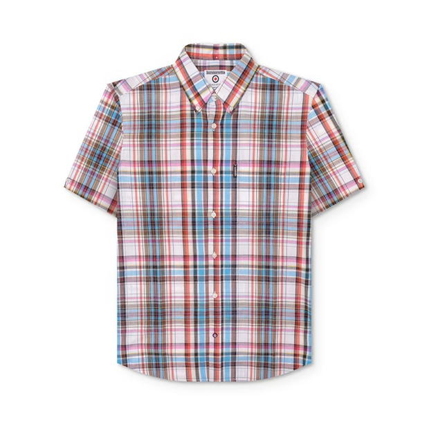 Lambretta Sleeve Multi Check Shirt