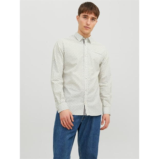 Jack and Jones Jeremy Detail Long Sleeve Shirt