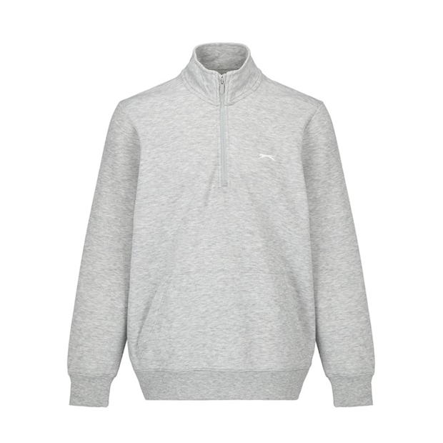 Slazenger Quarter Zip Fleece Top Mens