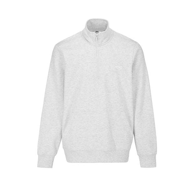 Slazenger Quarter Zip Fleece Top Mens