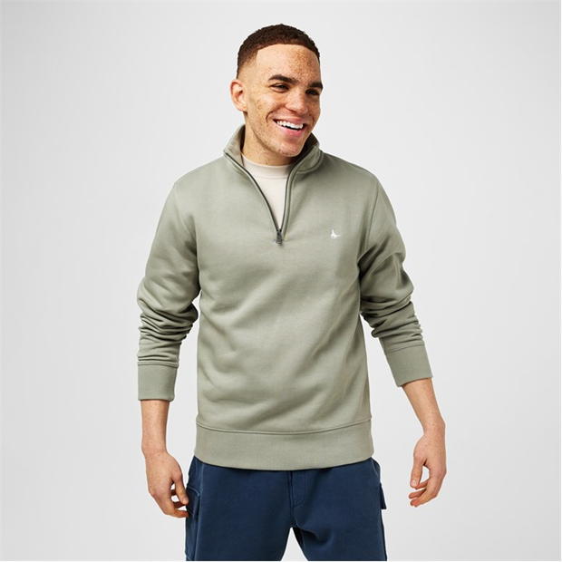 Jack Wills Barchester Quarter Zip Sweatshirt