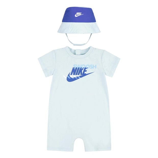 Nike Romper Bucket Hat Set Baby