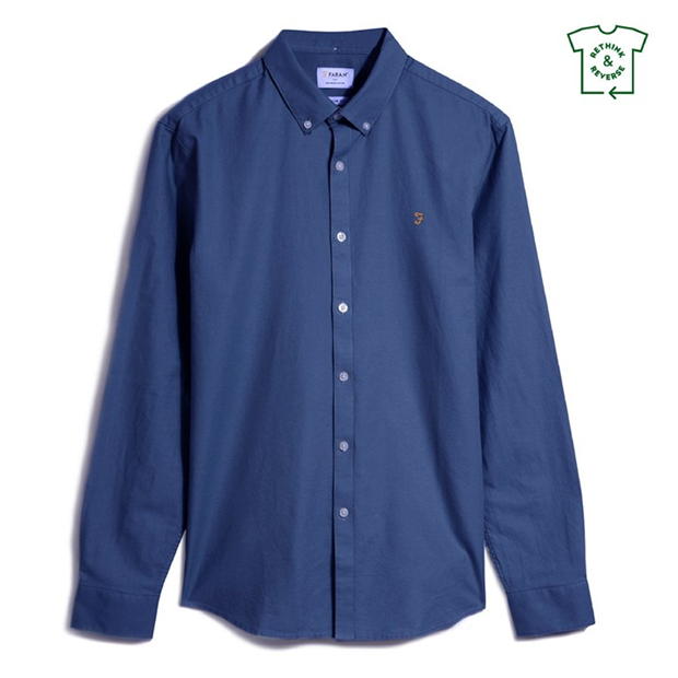 Farah Oxford Long Sleeve Shirt