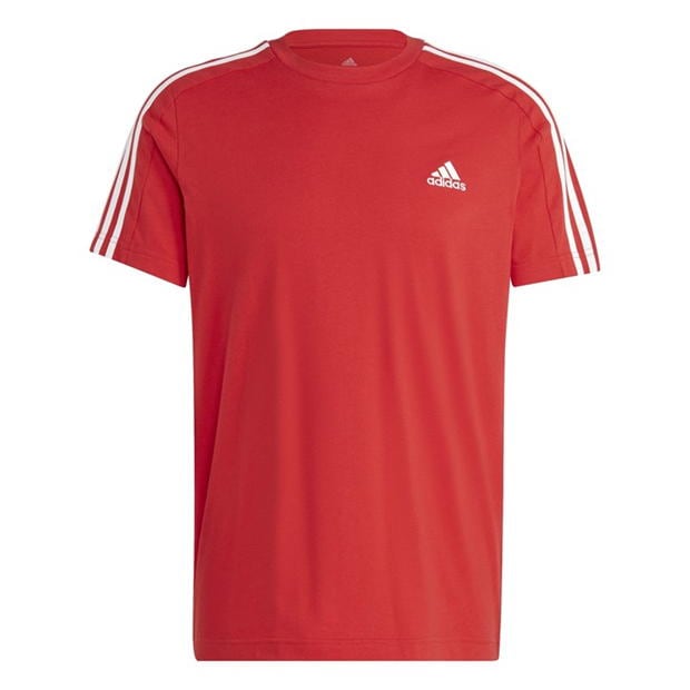 adidas ESSENTIALS SINGLE JERSEY 3-STRIPES T-SHIRT