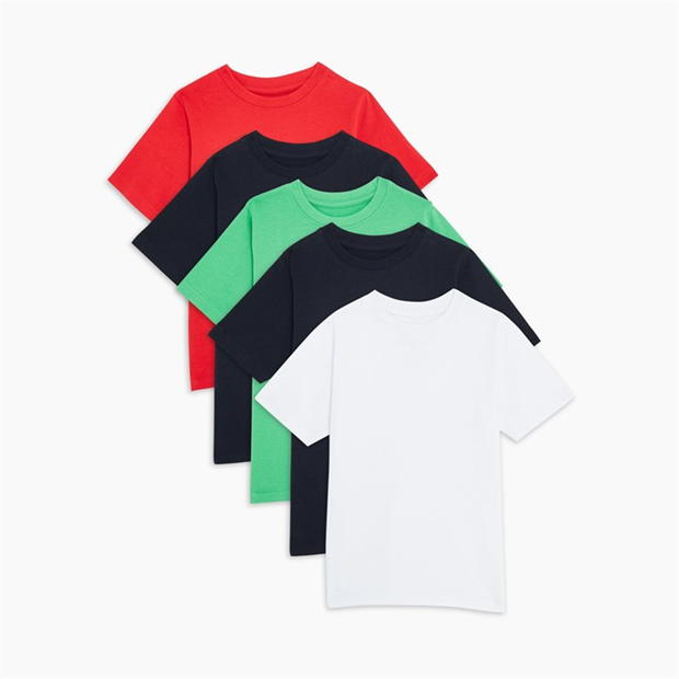 Studio Younger Boys 5 Pack T-Shirts
