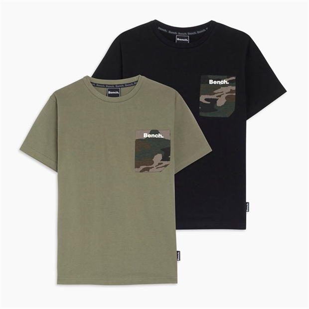 Bench Pack Of 2 Camo T-shirts