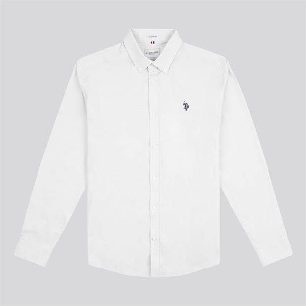 US Polo Assn Poplin LS Shirt Sn00