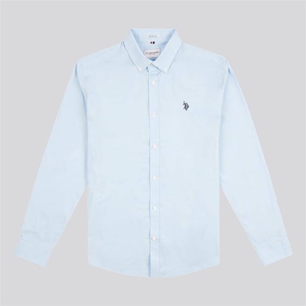 US Polo Assn Poplin LS Shirt Sn00