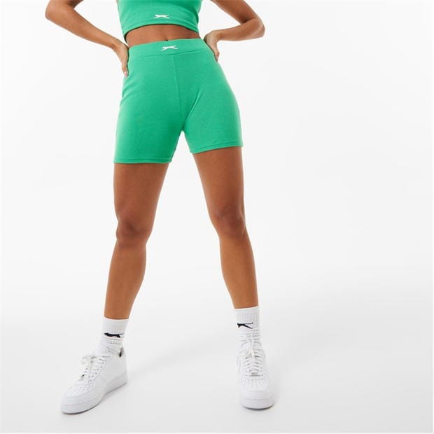 Slazenger ft. Wolfie Cindy Ribbed Cycling Shorts Womens