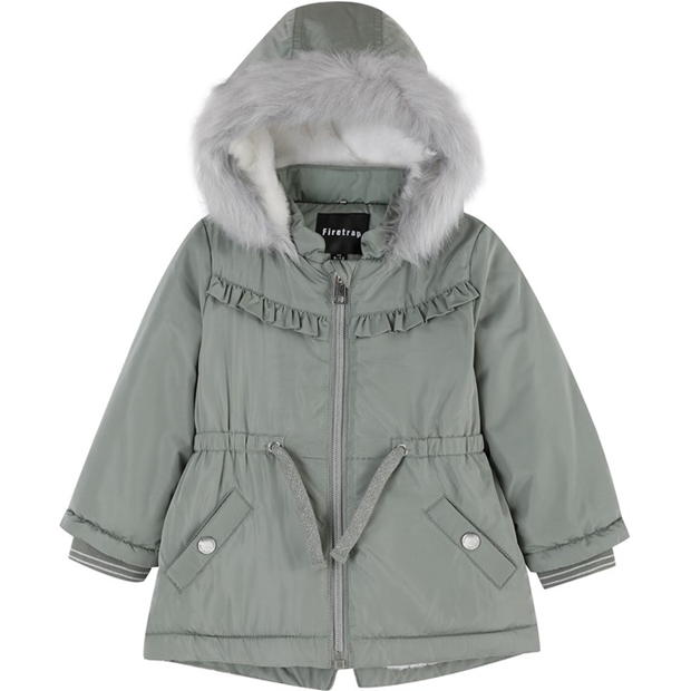 Firetrap Padded Parka Jacket for Baby Girls