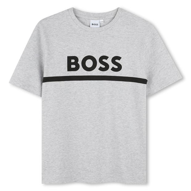 Boss Large Logo T-shirt Junior Boys