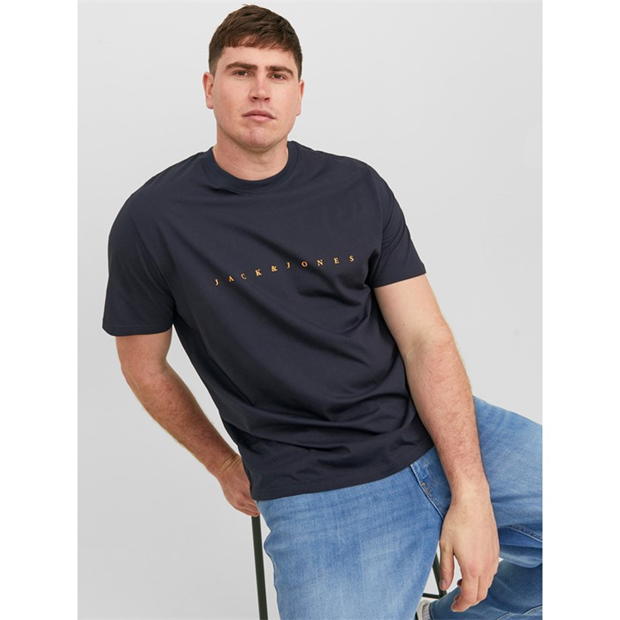 Jack and Jones Star T-Shirt Mens Plus Size